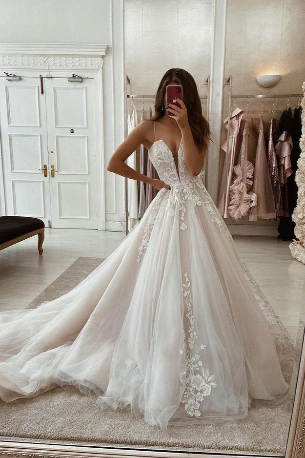 Lace Wedding Dress -  UK