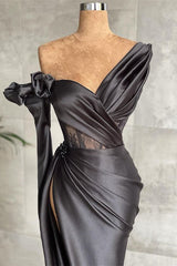 Black Long Sleeved Prom Dress UK - Elegant & Stylish-ballbellauk