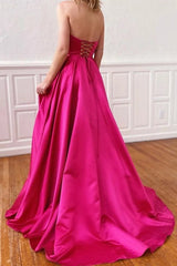 Glamorous Party Dress Ruffles Strapless Prom Dress Sleeveless Long-ballbellauk