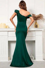 Gorgeous Off-The-Shoulder Mermaid Prom Dress-ballbellauk