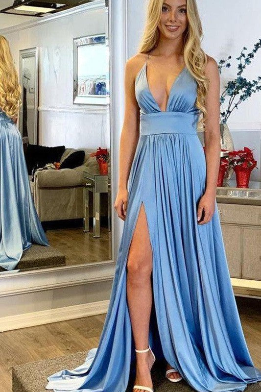 Gorgeous Ruffles Sleeveless Prom Dress-ballbellauk