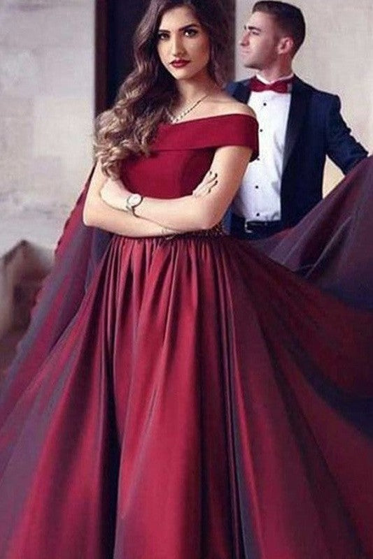 Gorgeous Short Sleeves Prom Dress Long Online-ballbellauk