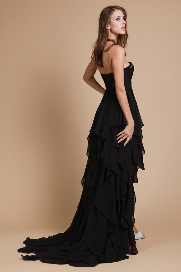 Gorgeous Sweetheart Beading Sleeveless Evening Dress Chiffon-ballbellauk