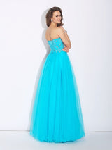 Gorgeous Sweetheart Sleeveless Long Elegant Evening Dress-ballbellauk