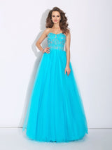 Gorgeous Sweetheart Sleeveless Long Elegant Evening Dress-ballbellauk