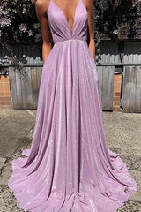 Gorgeous V-neck Ruffles Sleeveless Prom Dress-ballbellauk