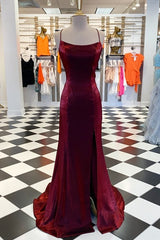 Gorgeous Velvet Ruffles Spaghetti-Straps Sleeveless Prom Dress-ballbellauk