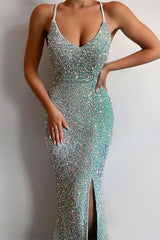 Sparkle in a Sequined Mermaid Prom Dress UK-ballbellauk