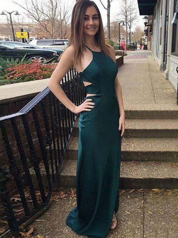 Gorgeous Halter  Sleeveless Prom Dress