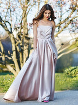 Gorgeous Halter Sleeveless  Prom Dress Long Online