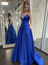 Glamorous Party Dress Ruffles V-neck Sleeveless  Prom Dress