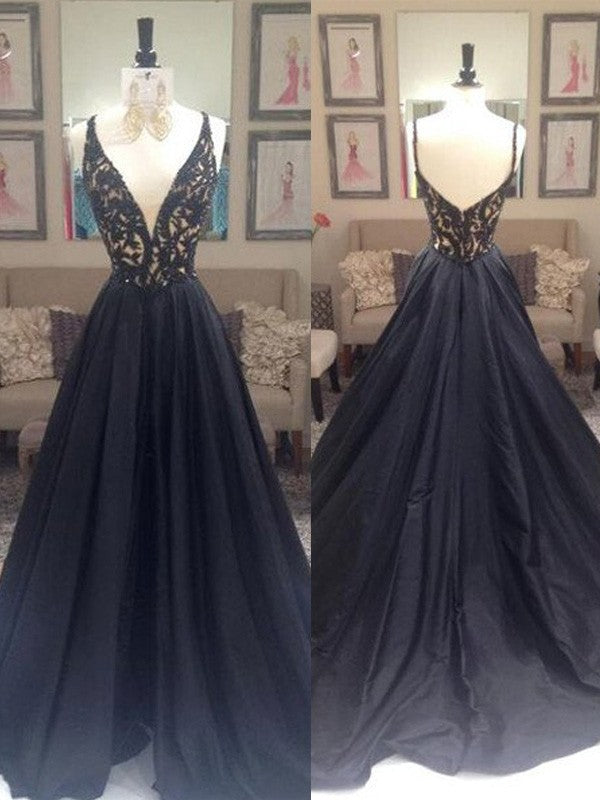 Gorgeous V-neck Sleeveless  Evening Dress