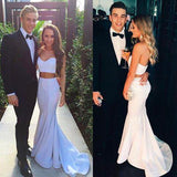 Chic Mermaid Sweetheart Stretch Crepe Sleeveless  Prom Dress